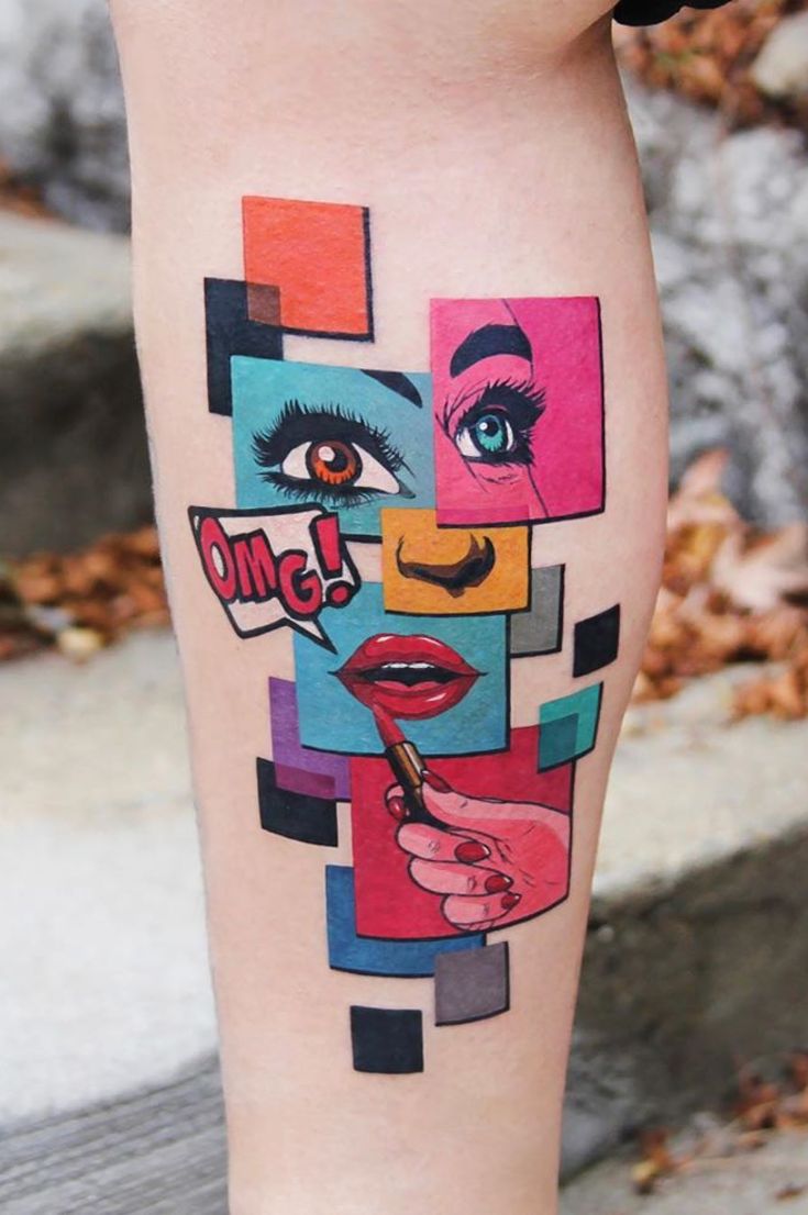 39 POP ART TATTOOS IDEAS 2020 Page 21 Of 39 Tracesofmybody 