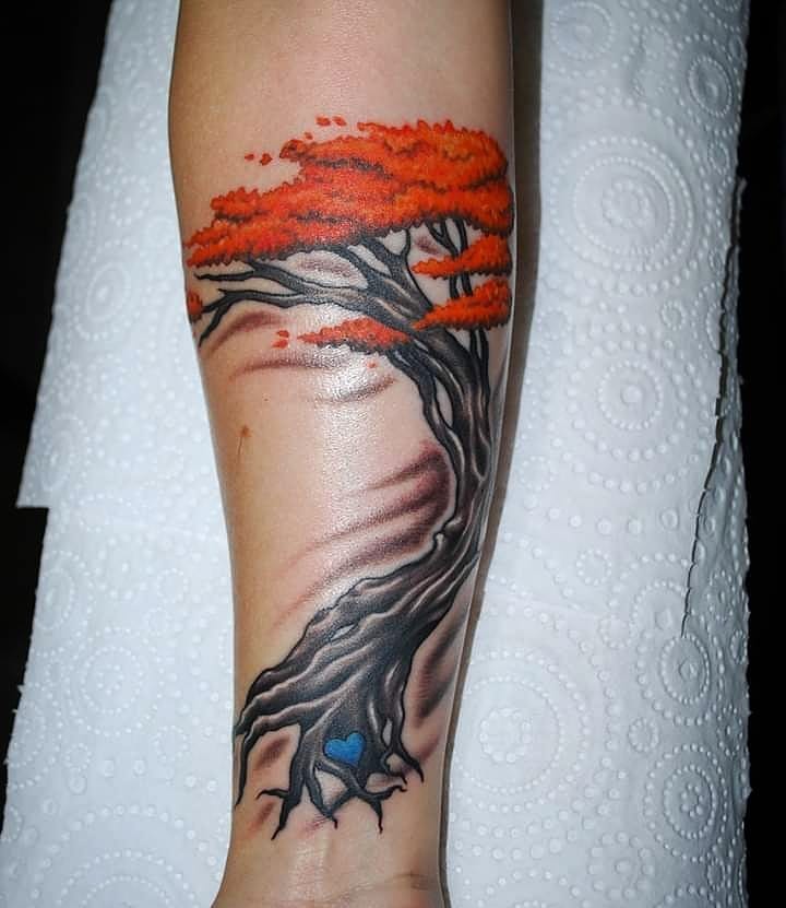 Pine Trees Temporary Tattoo  NatureTats