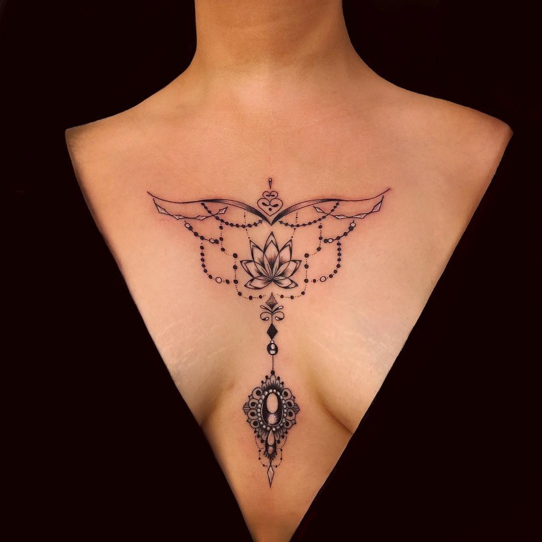 Pretty Lotus Tattoo Designs 2019 - Page 4 of 42 - tracesofmybody .com