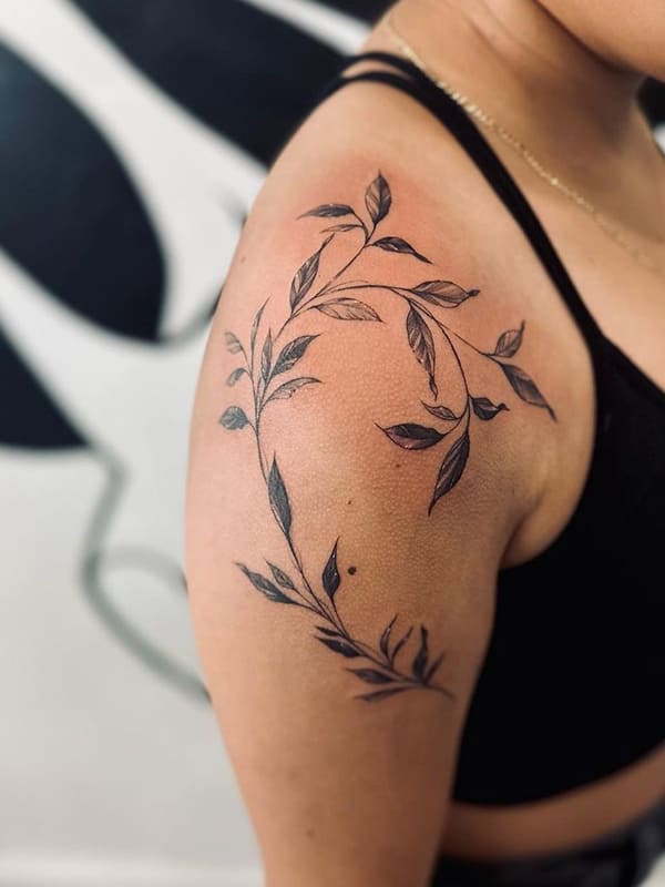 flower patchwork tattoo- 2