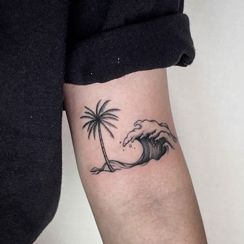 40+ Best Tropical Palm Tree Tattoos: The Inked Trip To Sun Paradise - Saved  Tattoo