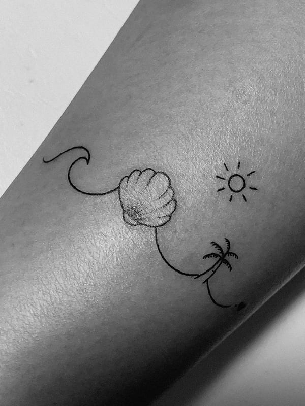 Palm Tree Tattoo Ideas 2023 → Tracesofmybody.com → Best Tattoo Ideas