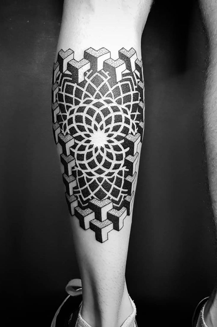 29-pointillism-tattoo-designs-for-men-2020